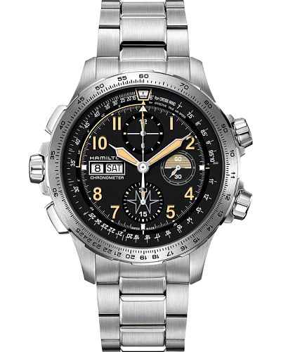 Hamilton Khaki Aviation X Wind Day Date Auto Chrono H77796135